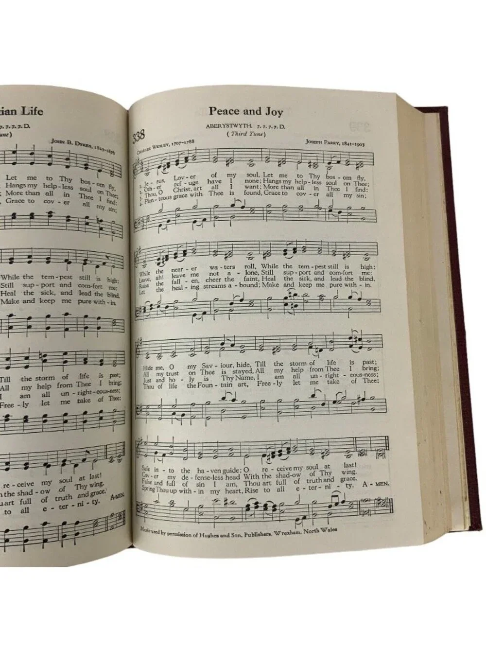 The Methodist Hymnal Official Vintage 1963 Red Hardcover Book